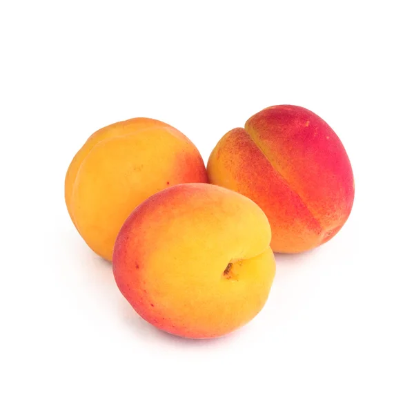 Ecologic nectarines isolated — Stock Photo, Image