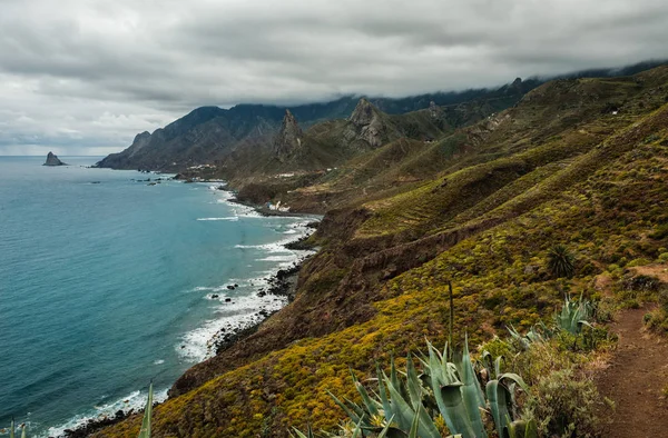 Veduta della costa del Parco Nazionale di Anaga — Foto Stock