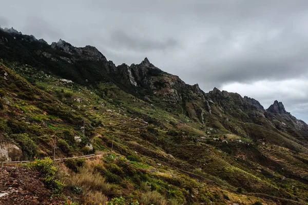 Pasmo górskie w Anaga Country Park — Zdjęcie stockowe