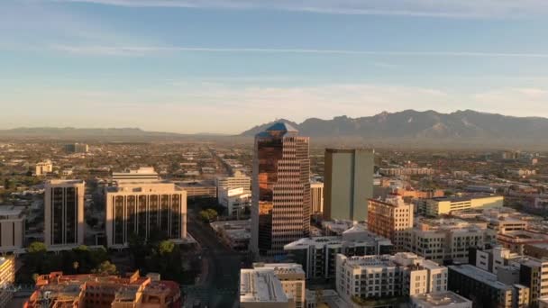 Gün doğumunda Tucson Havayolları — Stok video
