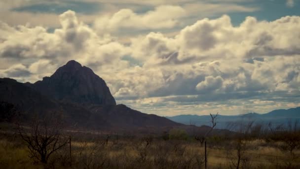 亚利桑那山脉的时间 — 图库视频影像