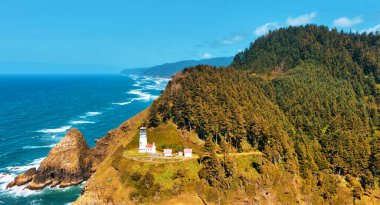 Oregon sahilindeki Heceta Baş Feneri. 