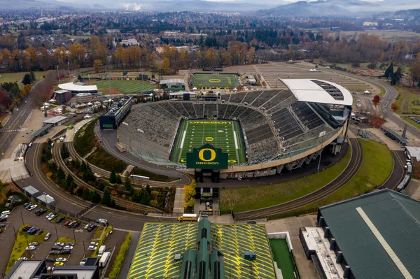 Estádio Autzen em Eugene, Oregon — Fotografia de Stock
