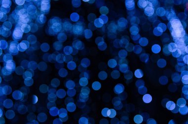 Soyut gece lambası Bokeh odaklanmış arka plan. Noel arkaplanı.