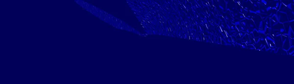 Εξαιρετικά Ευρύ Αφηρημένο Φόντο Καμπυλωτό Γεωμετρικά Σχέδια Του Μπλε Χρώμα — Φωτογραφία Αρχείου