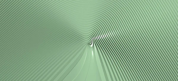 Chaotische Abstrakten Hintergrund Von Gekrümmten Geometrischen Mustern Von Hellgrüner Farbe — Stockfoto