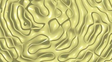 Basit ışık Lemon sarı monokromik üç boyutlu soyut arkaplan resmi. Gölge perspektifli düz çatırtı desenlerinden yapılmış. Resim ve taze