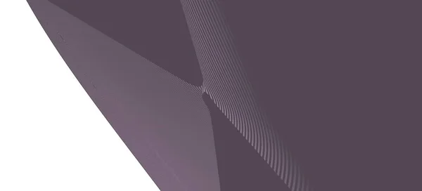 Иллюстрация Геометрической Формы Сливового Цвета Белом Абстрактном Фоне Виде Изогнутой — стоковое фото