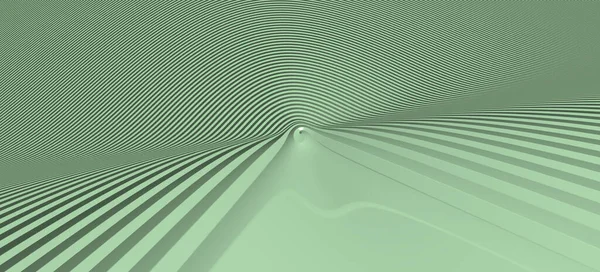 Chaotischer Abstrakter Hintergrund Aus Gebogenen Geometrischen Mustern Blassgrüner Farbe Mit — Stockfoto
