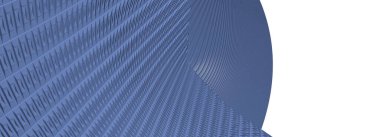 Renkli sanat eserleri gerektiren çeşitli uygulamalar için ışık ve gölgelerle birlikte ROYAL BLUE renginin kıvrımlı geometrik desenlerinin ultra geniş üç boyutlu soyut arka planı. Resim ve saray