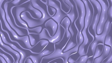 Basit ışık MEDIUM SLATE BLUE tek renkli 3D soyut arkaplan resmi gölge perspektifli çatırtı desenleri. illüstrasyon ve siyah