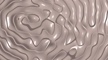 Basit ışık BURNISHED BROWN tek renkli üç boyutlu soyut arkaplan görüntüsü gölge perspektifli çatırtı desenlerinden yapılmıştır. metal ve cilalanmış