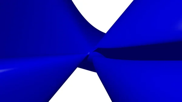 Fondo Abstracto Caótico Patrones Geométricos Curvos Color Azul Con Iluminación —  Fotos de Stock