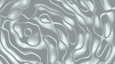 Tek renkli Light Cyan renginin sade 3D soyut arkaplanı. Gölge ve renklendirme çeşitli malzemeler eklemek için uygun. Resim ve mavi