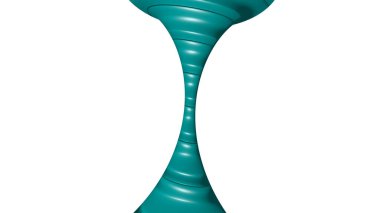 Belge ve sunum ortamı için daireleri olan koyu renkli ve beyaz desenli bir arka planın üç boyutlu çizimi. soyut ve siyah