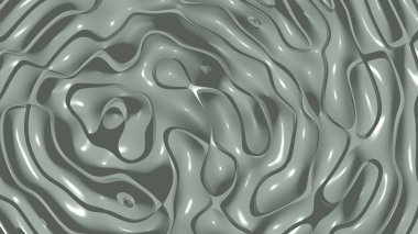 Tek renkli Xanadu renginin sade 3D soyut arkaplanı ve çeşitli malzemeler eklemek için uygun gölge ve renklendirme