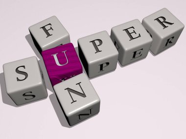 Zar harfleri ve renk geçişleriyle birleşince çok eğlenceli oluyor. Resim ve arkaplan