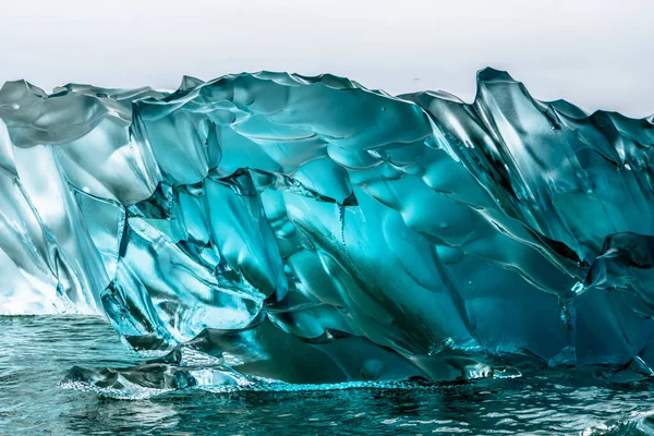 Ice Formation Antarctica Just Gerlache Straits Ice Garden Exists — Stock Photo, Image