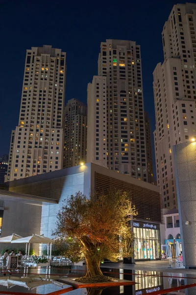 Dubai City Center Skyline Emiratos Árabes Unidos — Foto de Stock