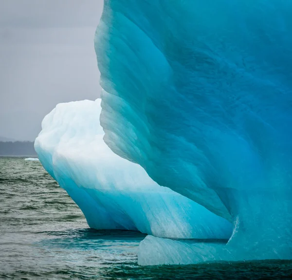 Formación Hielo Antártida Justo Más Allá Del Estrecho Gerlache Donde — Foto de Stock