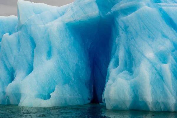 Ijsvorming Antarctica Net Voorbij Gerlache Straat Waar Deze Ijstuin Bestaat — Stockfoto