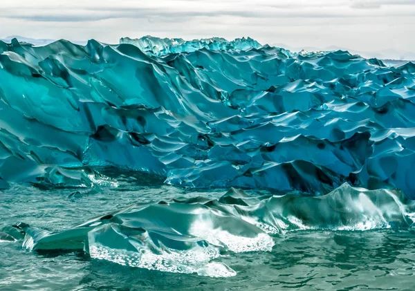 Formazione Ghiaccio Antartide Appena Oltre Stretto Gerlache Esiste Questo Giardino — Foto Stock