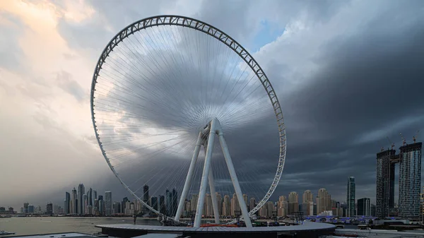 Dubai City Center Skyline Emiratos Árabes Unidos — Foto de Stock