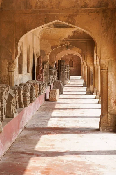 Beroemde Chand Baori Stepwell Het Dorp Abhaneri Rajasthan India — Stockfoto