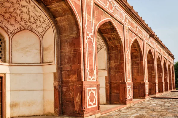 Prachtig Uitzicht Humayun Graf Het Graf Van Mughal Keizer Humayun — Stockfoto