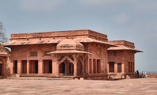 Red Fort Delhi 시기에 도시이다 2007 유네스코 문화유산으로 인디언 건축물 — 스톡 사진
