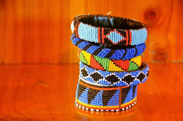 Maasai Hand Crafted Jewelery Ethnic Decoration — Stock Photo, Image