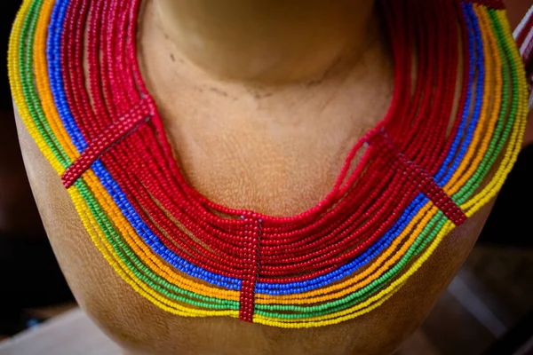 Maasai Joyas Hechas Mano Decoración Étnica — Foto de Stock