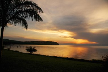 Tanganyika Gölü manzarası