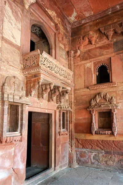 Mughal Indyjska Struktura Architektoniczna Wpisana Listę Światowego Dziedzictwa Unesco 2007 — Zdjęcie stockowe