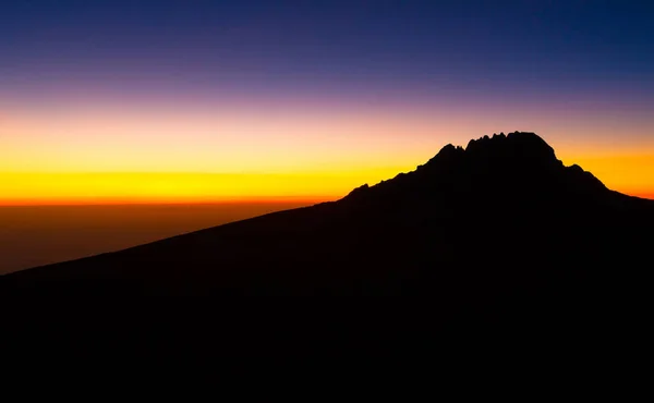 Mount Kilimanjaro Highest Mountain Africa — Stock Photo, Image