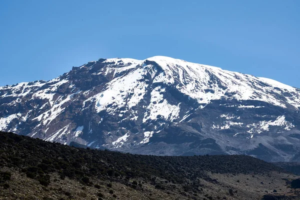 Paisagem Monte Kilimanjaro Telhado África Tanzânia — Fotografia de Stock