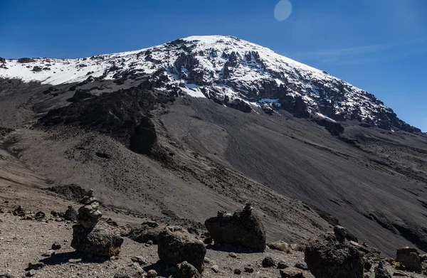 Landscape Mount Kilimanjaro Roof Africa Tanzania — Stock Photo, Image