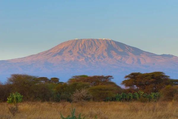 Paisagem Monte Kilimanjaro Telhado África Tanzânia — Fotografia de Stock