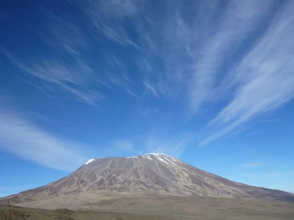 Paisagem Monte Kilimanjaro Telhado África Tanzânia — Fotografia de Stock