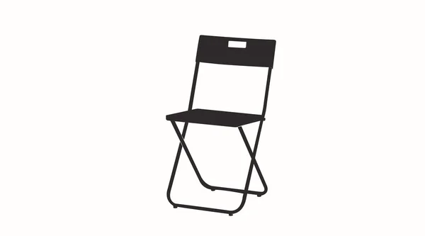 Vector Isolated Illustration Chair Shilouette — 스톡 벡터