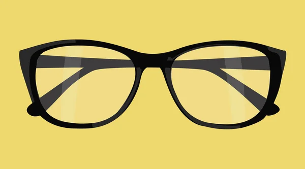 Ilustración Aislada Vectorial Gafas — Vector de stock