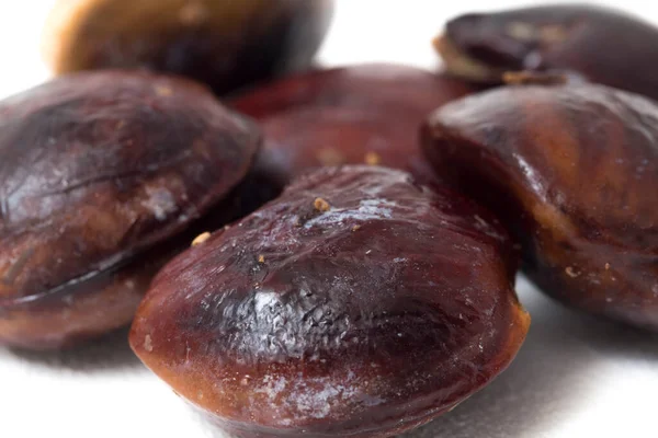 Archidendron Pauciflorum Allgemein Bekannt Als Djenkol Jengkol Isoliert Auf Weißem — Stockfoto