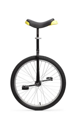 Studio shot of a unicycle isolated on white background clipart