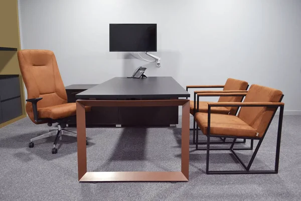 インテリアのオフィス用家具 — ストック写真