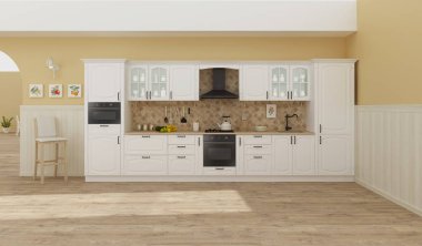 Mutfak iç 3d render