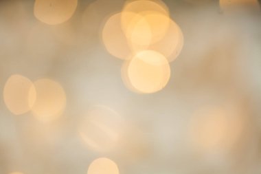 Soyut bokeh ışıklar. Altın bokeh. Tatil.