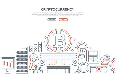 Cryptocurrency - satır stil tasarlamak