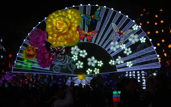 Zigong Lantern Festival Zigong Sichuan China One Largest Chinese Lantern — Stock Photo, Image