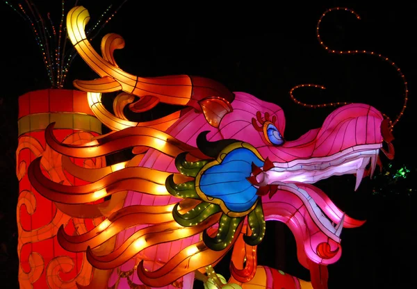 Zigong Lantern Festival Zigong Sichuan China One Largest Chinese Lantern — Stock Photo, Image