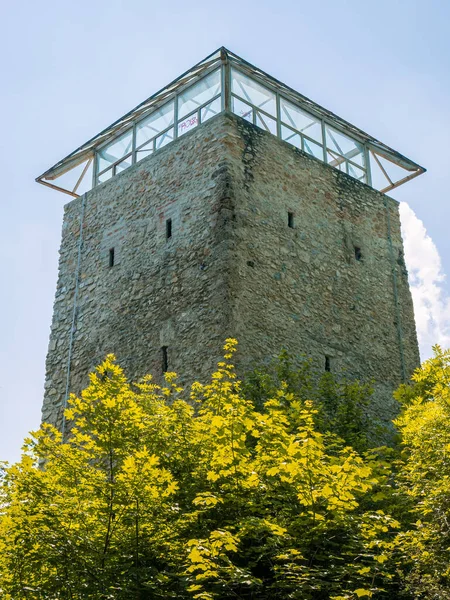 Brasov Romênia 2020 Torre Negra Uma Torre Medieval Defesa Que — Fotografia de Stock